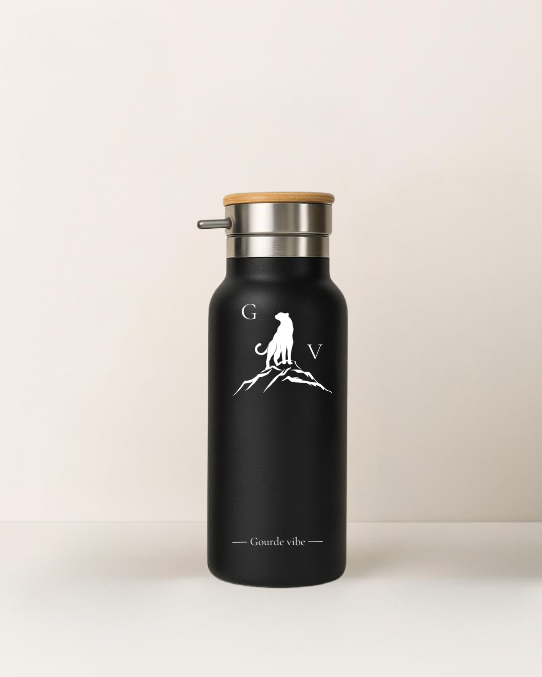500 ml - Gourde Vibe Original - Isotherme + Bouchon sport OFFERT đ