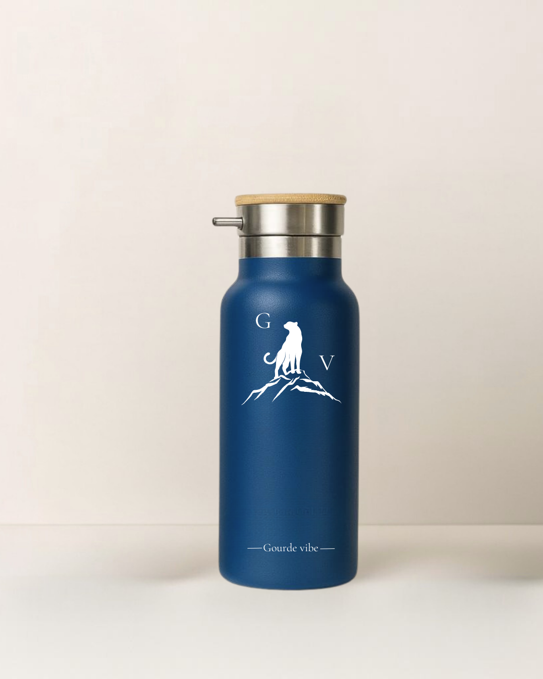 500 ml - Gourde Vibe Original - Isotherme + Bouchon sport OFFERT đ