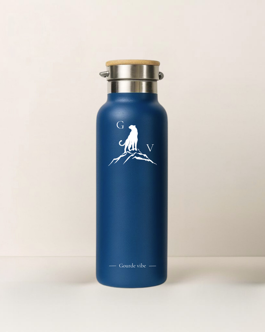 750 ml - Gourde Vibe Original - Isotherme + Bouchon sport OFFERT 🎁
