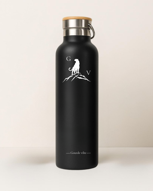 1 L - Gourde Vibe Original - Isotherme + Bouchon sport OFFERT 🎁