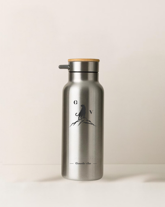 500 ml - Gourde Vibe Original - Isotherme + Bouchon sport OFFERT 🎁