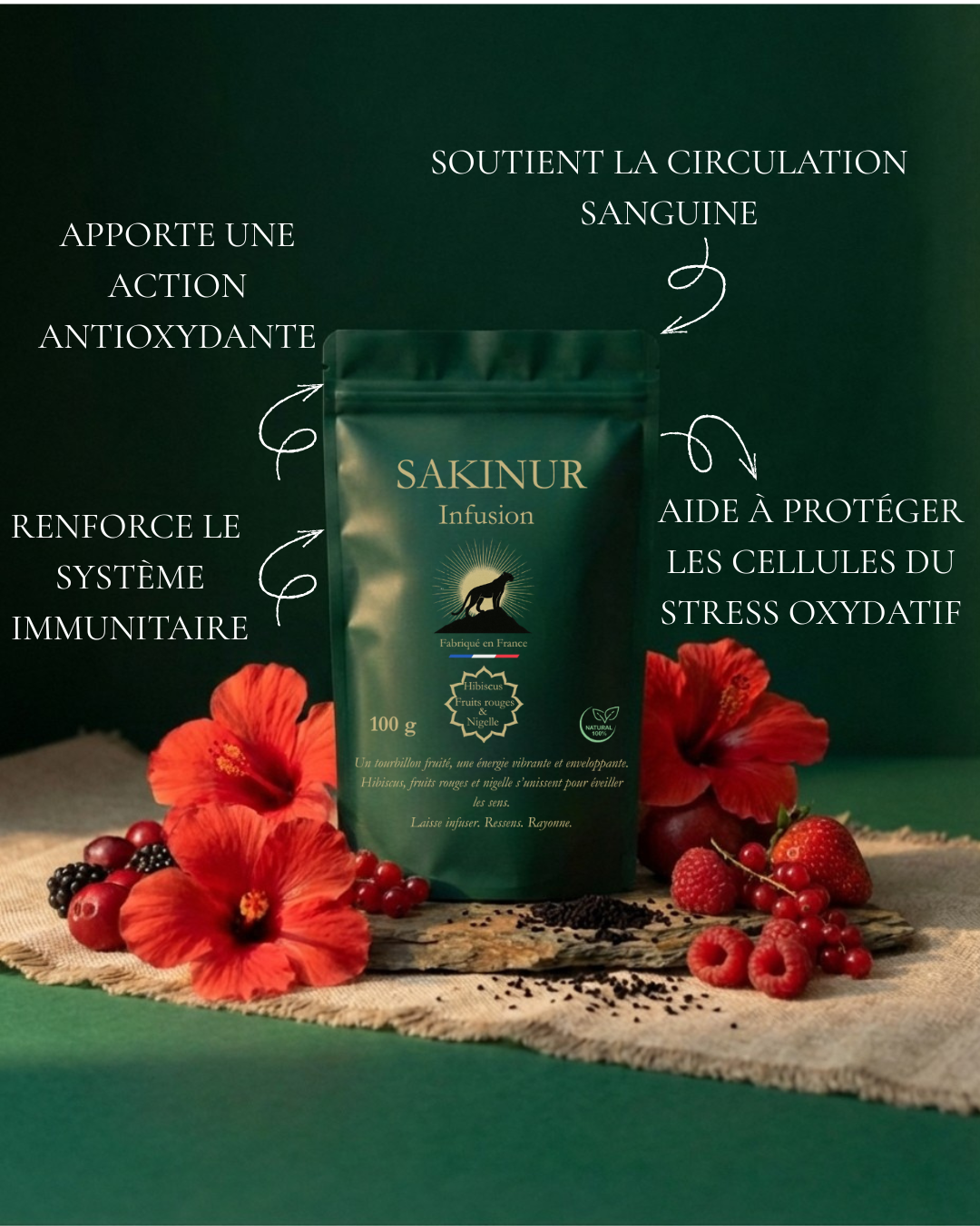 Antioxydants & légèreté naturelle