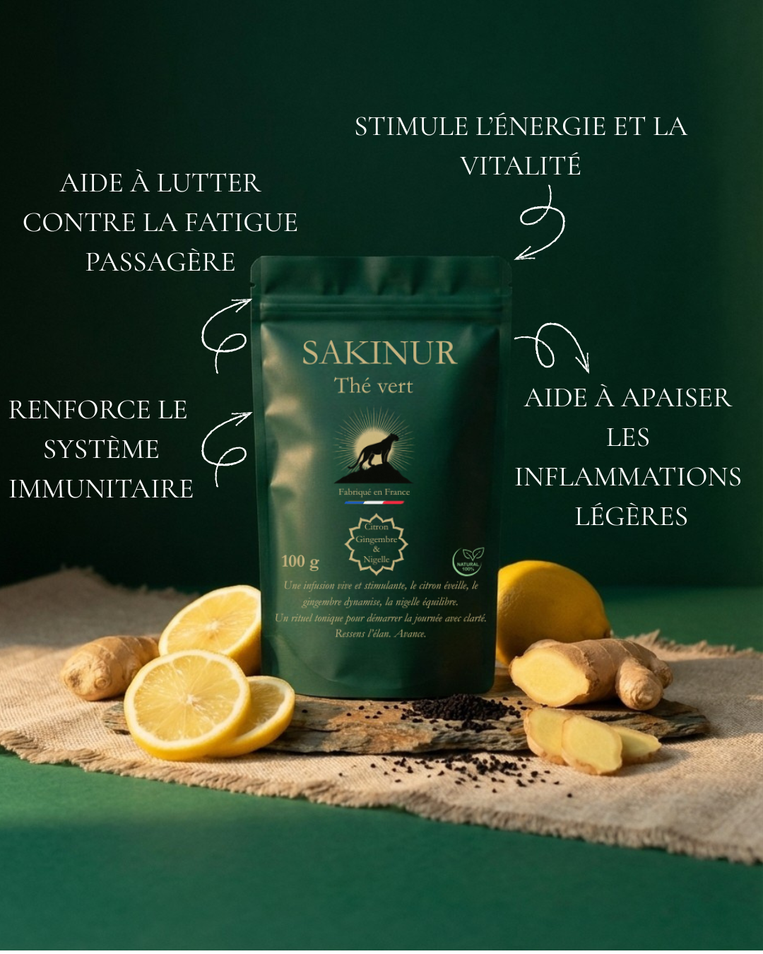 Soutien immunitaire & tonus naturel