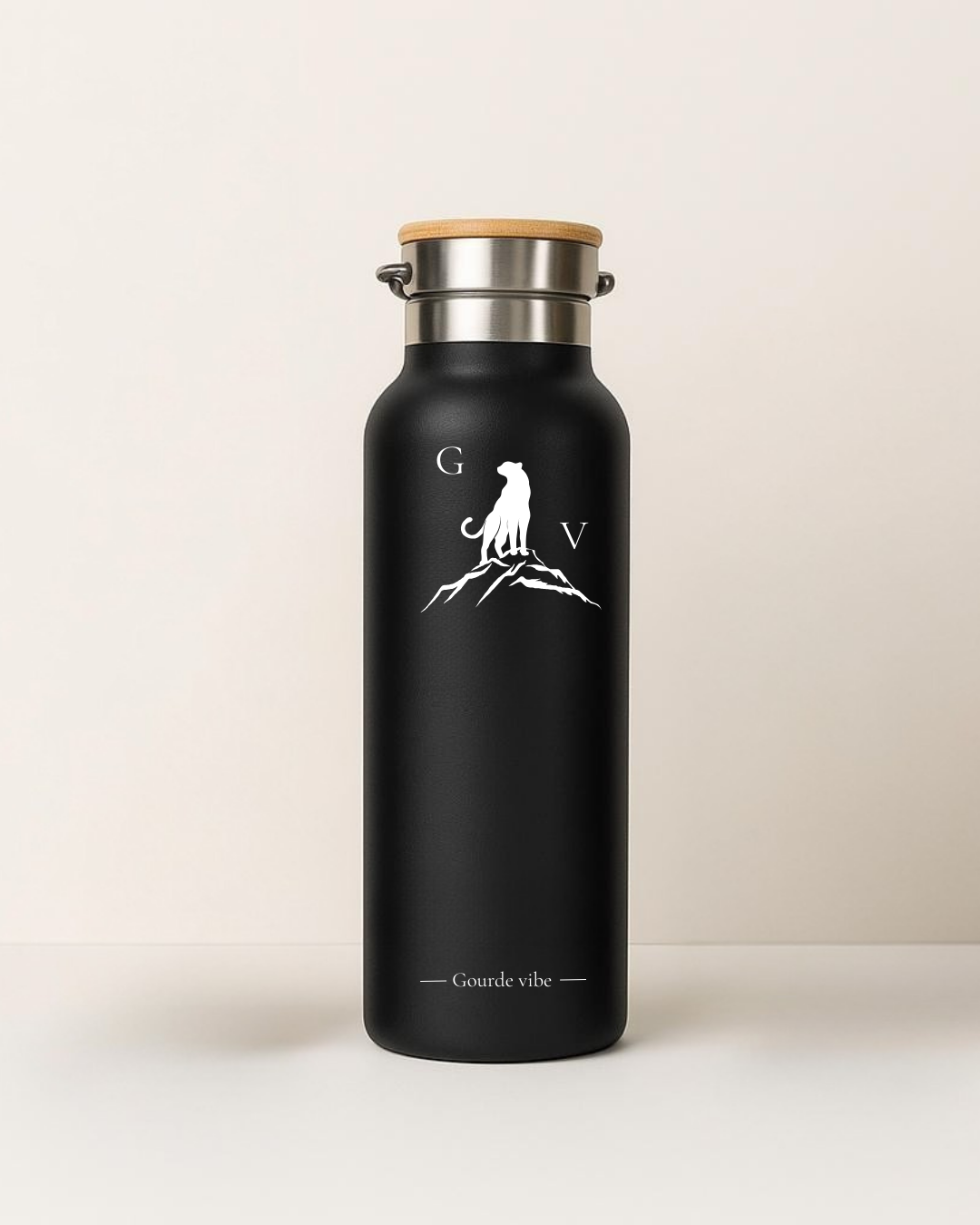 750 ml - Gourde Vibe Original - Isotherme + Bouchon sport OFFERT 🎁